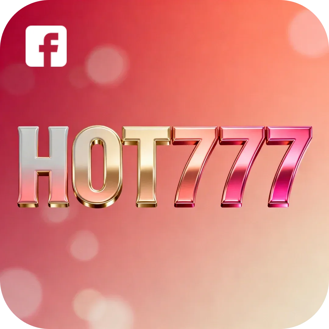 Página oficial da hot777 no Facebook